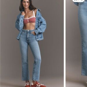 Frame Denim Light Blue Flare Jeans